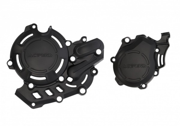 Chrániče motora Acerbis X-POWER Gas Gas MC 450 21/23 - ČIERNA