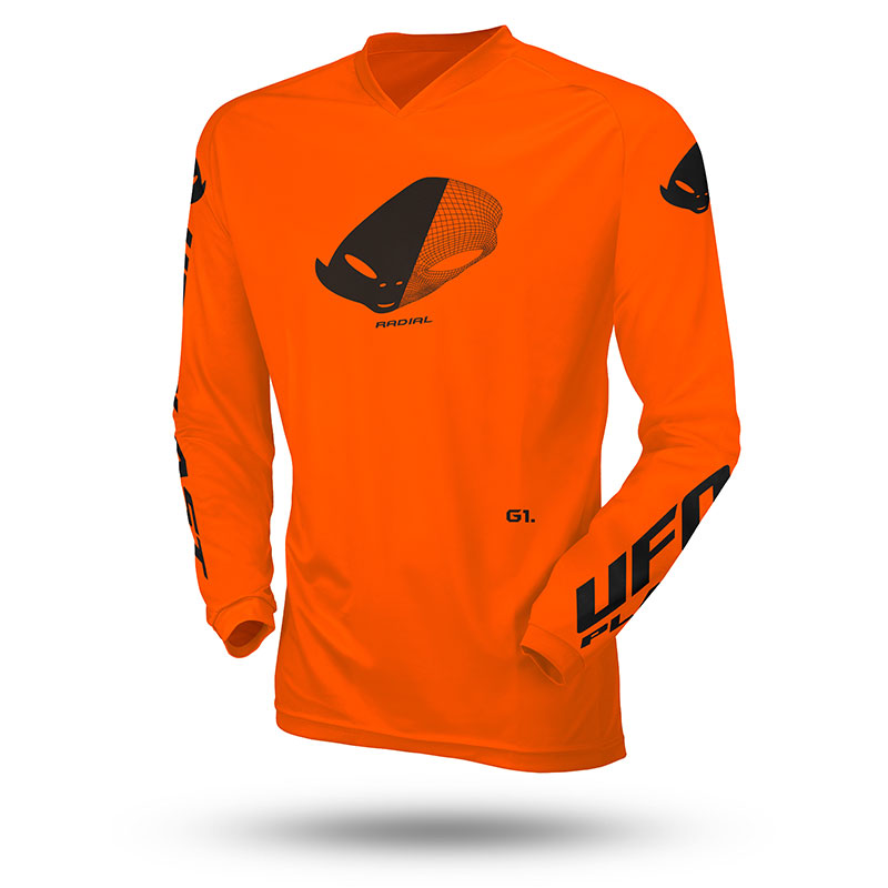 UFO Dres detský RADIAL 2024 neón. oranžová