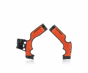 Chrániče rámu Acerbis X-GRIP KTM SX 65 14/23 + HVA SX65 15/23 + GASGAS MC65 21/23 - ČIERNA/ORANŽOVÁ